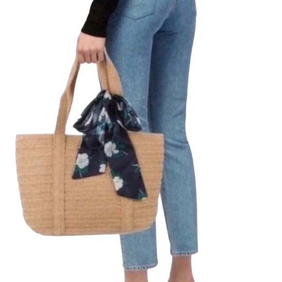 Rafia Tote Bag OS - Picture 12 of 12